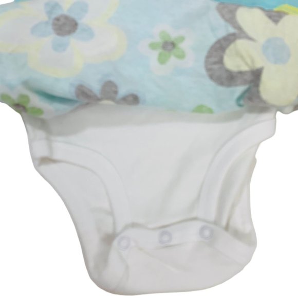 Carters Toddler Girls 24 Months Sundress Retro Style Tropical Floral Summer Play - Picture 4 of 8